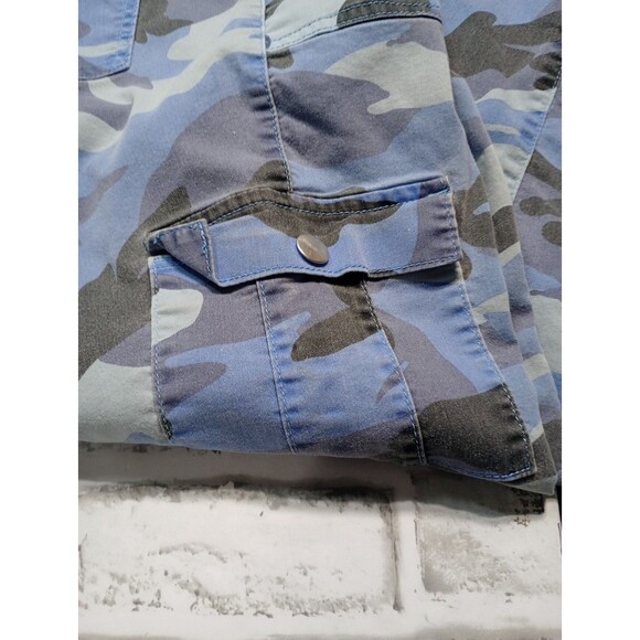 VIP jeans blue camo Juniors size 15/32 Cargo Pockets Jogger - Picture 13 of 13
